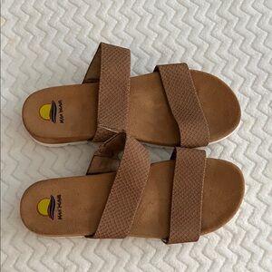 MIA Brown Sandals